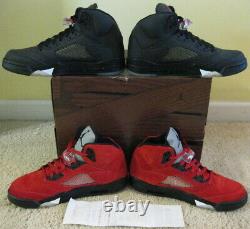 Nike Air Jordan 5 V Retro Shoes DMP Defining Moments Pack Black Red 6 11 Men 10