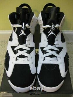 Nike Air Jordan 6 VI Retro Shoes 2010 White Black Oreo Travis Scott DMP 1 Men 10