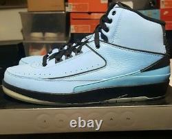 Nike Air Jordan II 2 Retro QF Candy Pack Shoes 2010 University Blue Black Men 10