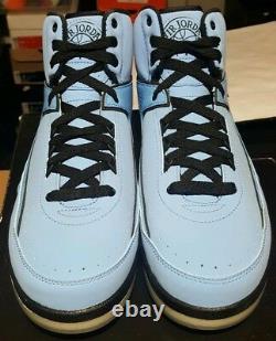 Nike Air Jordan II 2 Retro QF Candy Pack Shoes 2010 University Blue Black Men 10