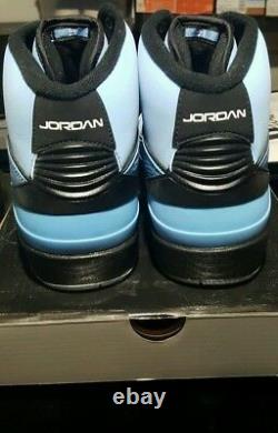 Nike Air Jordan II 2 Retro QF Candy Pack Shoes 2010 University Blue Black Men 10