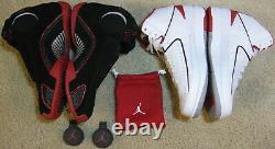 Nike Air Jordan Retro Shoes 2 21 CDP Countdown Pack White Black Red 11 12 Men 10
