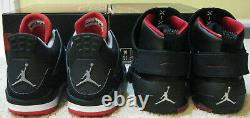 Nike Air Jordan Retro Shoes Black Cement Bred 4 IV 19 CDP Countdown Pack Men 10