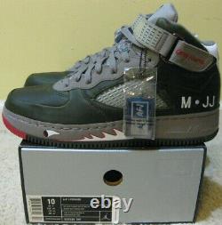 Nike Air Jordan V Retro Force 1 Fusion AJF 5 Premier Shoes Grey Nurse Red Men 10