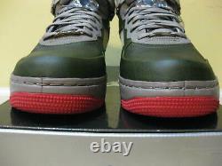 Nike Air Jordan V Retro Force 1 Fusion AJF 5 Premier Shoes Grey Nurse Red Men 10