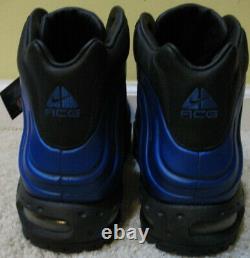 Nike Air Max Foamdome Foamposite One 1 ACG Boots Royal Blue Black Jordan Men 10