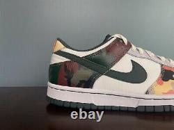 Nike Dunk Low SE GS Sail Multi-Camo Size 6Y/Women's Size 7.5 DB1909-100