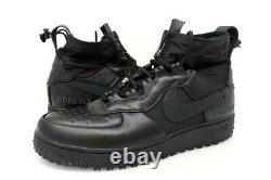 Nike Mens 11 Air Force 1 Gore-tex High Triple Black CQ7211-003 Shoes Sneakers