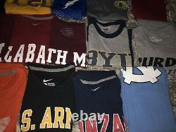 Nike NCAA Army Navy Air Force College Sports S M L XL T-Shirt Lot 34 Shirts