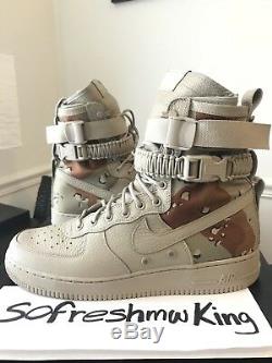 Nike SF AF1 Desert Camo 864024-202 Size 13 W receipt! Air Force 1