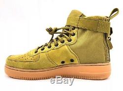 Nike SF Air Force 1 Mid AF1 Special Fields Dessert Moss 917753-301 Mens Sz 8