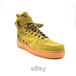 Nike SF Air Force 1 Mid AF1 Special Fields Dessert Moss 917753-301 Mens Sz 8