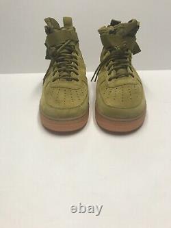 Nike SF Air Force 1 Mid Top Mens Shoes Desert Moss Green (917753-301) NEW Sz 13