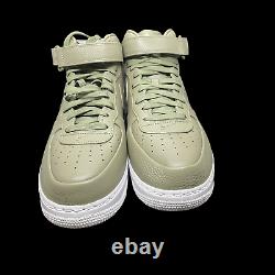 NikeLab Air Force 1 Mid'Urban Haze' Green White Army 819677-300 Mens Size 10.5