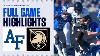 No 21 Army Vs Air Force Full Game Highlights Big Ten On Cbs