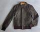 Nwot Us Army Air Force Type A-2 Brown Leather Bomber Jacket Men's Sz 40