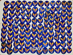 ORIGINAL LARGE GROUP LOT OF 120 WWII US Army Air Force HQ Military Patches #9