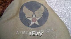 Old WW2 era USAAF Army Air Forces Pilot's Flight Jacket Type B-5A size 38 USED