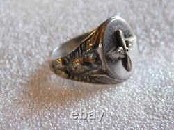 Old World War II WWII United States Army Air Corp Men's Ring Size 10