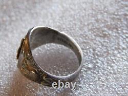 Old World War II WWII United States Army Air Corp Men's Ring Size 10