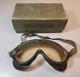 Original 1945 Wwii Polaroid U. S. Army Air Force M-1944 Goggles In Box, 74-g-77