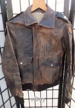 Original 8th Air Force World War 2 Army WWII Corps Squadron Bomber Flight Jacket