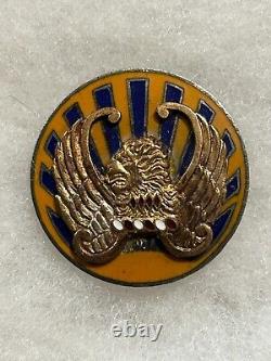 Original Air Corps Wwii 119th Observation Squadron Dui DI Unit Crest Ns Meyer Pb