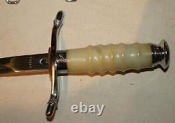 Original DDR East German Army Air Force Border Guard Officer Dagger dated 1989