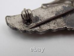 Original Early-WWII US Army Air Force Pilot 3 Wings Sterling Silver AMCRAFT