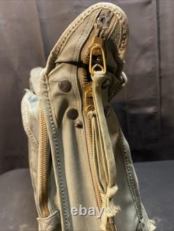 Original US Army Air Force B-4 Colonels Garment Bag Suitcase Good Shape