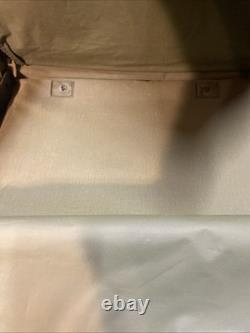 Original US Army Air Force B-4 Colonels Garment Bag Suitcase Good Shape
