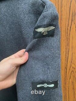 Original WW2 1941 Dated British RAF Royal Airforce Greatcoat Near Mint