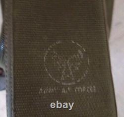 Original WW2 Air Force Army Type B-4 Flyers Canvas Pilot Crew Bag