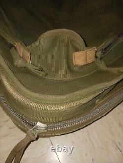 Original WW2 Air Force Army Type B-4 Flyers Canvas Pilot Crew Bag