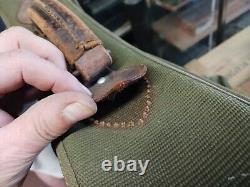 Original WW2 Air Force Army Type B-4 Flyers Canvas Pilot Crew Bag