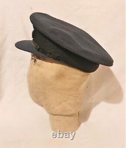 Original WW2 British RAF Royal Air Force Officers Peaked Cap