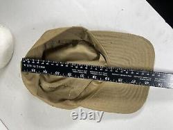 Original WW2 CBI Theater Made USAAF B-1 Flying Cap Style Hat US Army Air Force