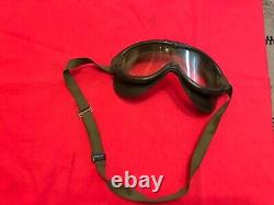 Original WW2 US AIR FORCES TYPE B-8 FLYING POLAROID GOGGLES
