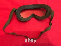 Original WW2 US AIR FORCES TYPE B-8 FLYING POLAROID GOGGLES