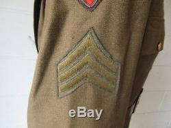 Original WW2 US Army 20th Air Force CBI China Burma NCO Uniform USAAF Group