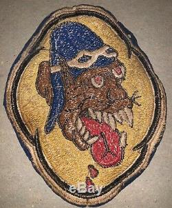 Original WW2 US Army Air Force 36th Fighter Squadron Patch 5th Air Force USAAF