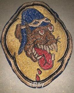 Original WW2 US Army Air Force 36th Fighter Squadron Patch 5th Air Force USAAF