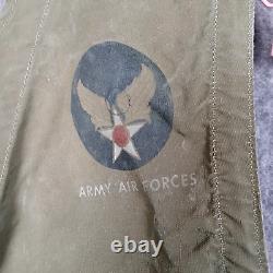 Original WW2 US Army Air Force C-1 Survival Sustenance Vest Sears Roebuck