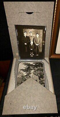 Original WW2 US Army Air Force Family Portrait Hand Drawn By French Artist Paris