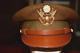 Original Ww2 Us Army Air Force Officer Crusher Visor Hat Named Lt Glen Miller