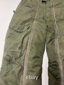 Original WW2 US Army Air Force Type A-11 Flight Pants Lined 1944 Dated USA 32x32