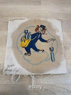 Original WW2 Vintage US ARMY AIR FORCE 314th BOMB SQUADRON Patch
