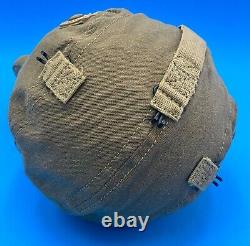 Original WWII US Army/Air Force Type A-9 Summer Flying Cloth Cap Medium MINT