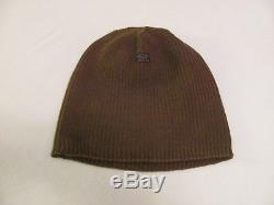 Original WWII US Army Air Force wool AAF Type A-4 mechanics knit cap Goodyear