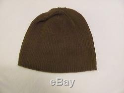 Original WWII US Army Air Force wool AAF Type A-4 mechanics knit cap Goodyear